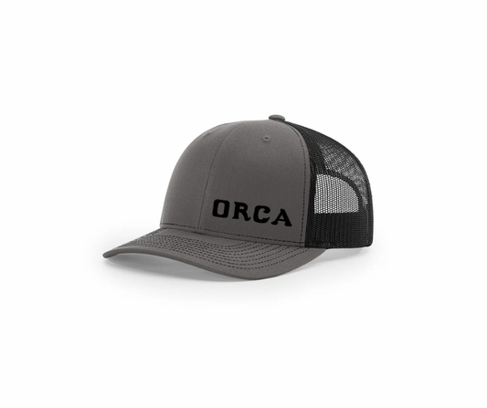 Orca Black and Grey Hat