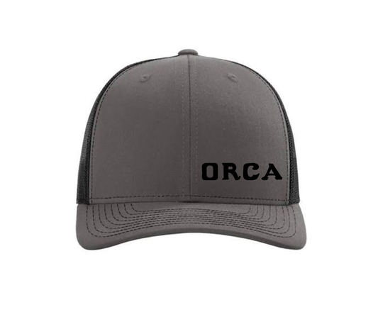 Orca Black and Grey Hat