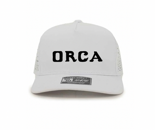 Breathable White Orca Hat